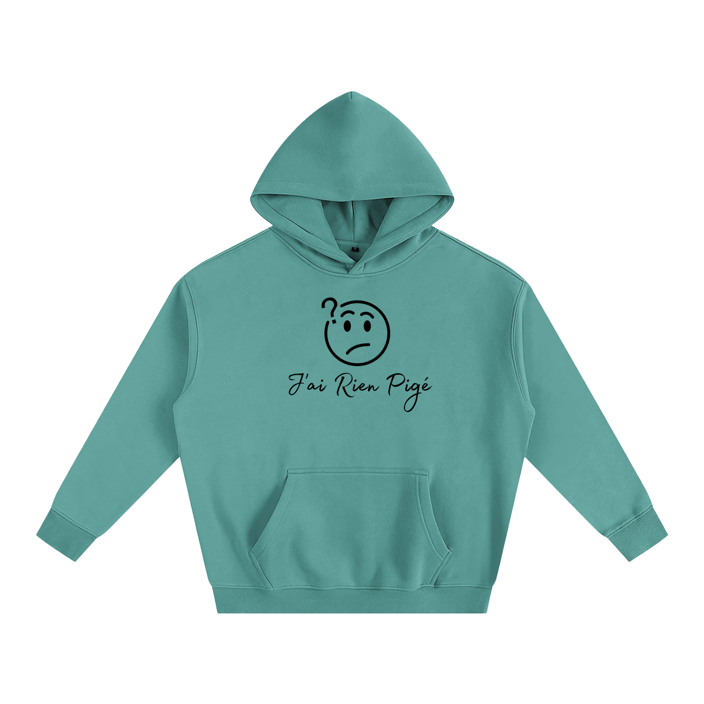 VÉRON J’ai Rien Pigé Oversized Hoodie 8