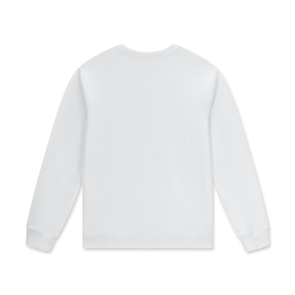 White long-sleeve shirt on a white background