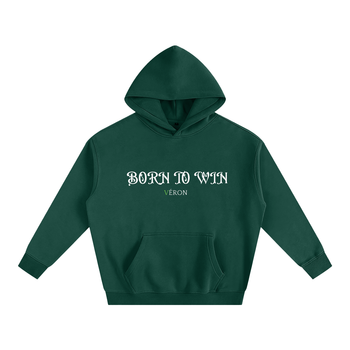VÉRON Born To Win premium unisex hoodie luxury streetwear 5