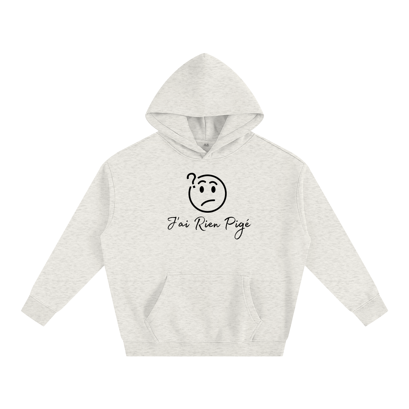 VÉRON J’ai Rien Pigé Oversized Hoodie 3