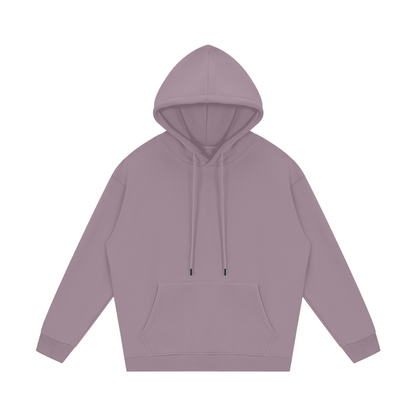 Purple hoodie on a white background
