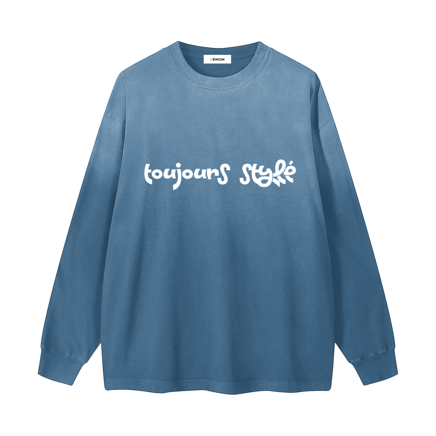 High-quality unisex washed cotton shirt by VÉRON 9