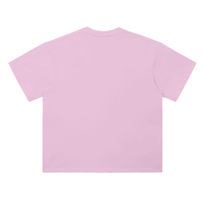 Pink t-shirt on a white background