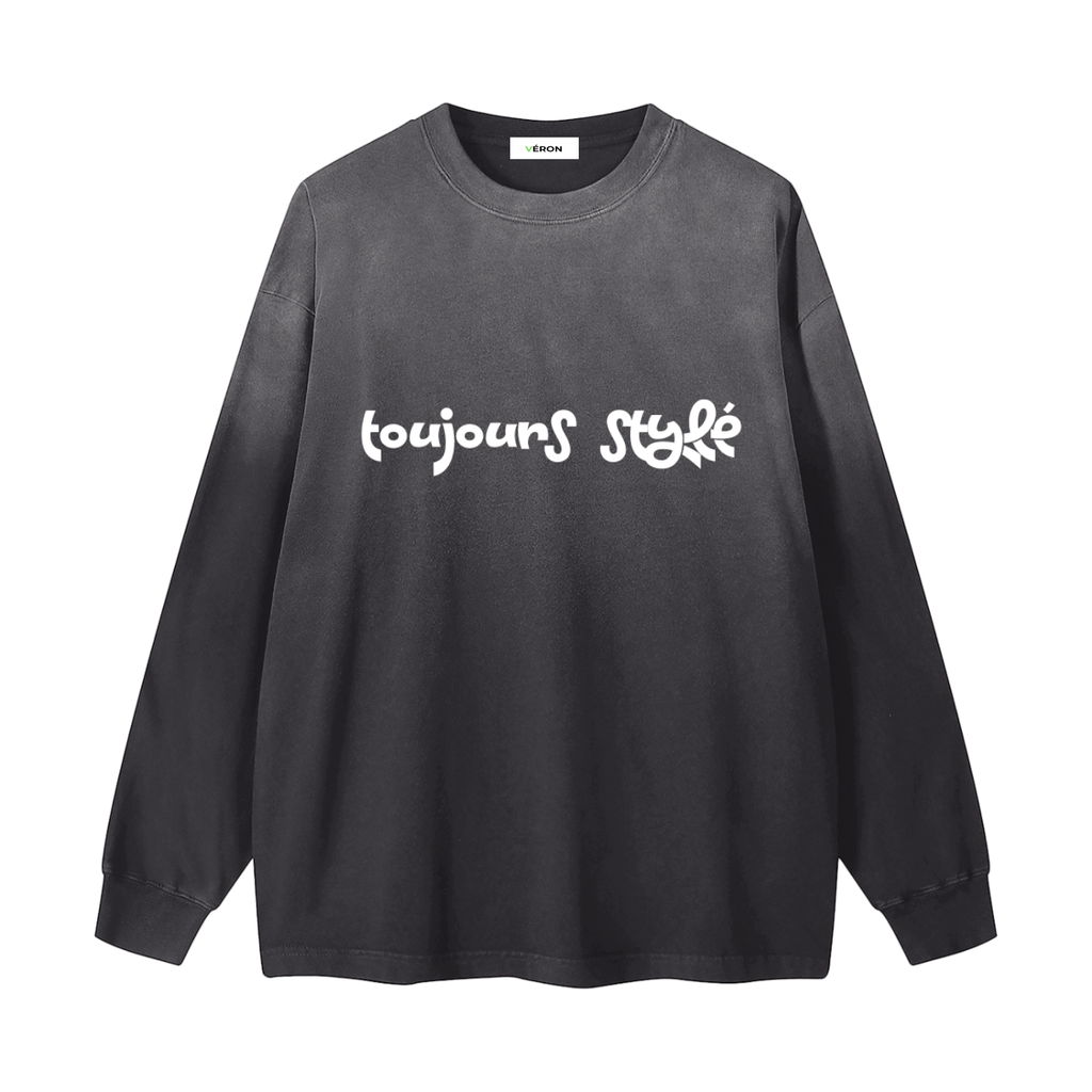 High-quality unisex washed cotton shirt by VÉRON 9