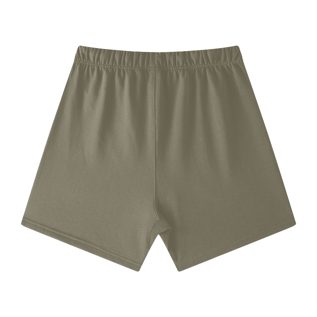 VERON Khaki shorts on a white background