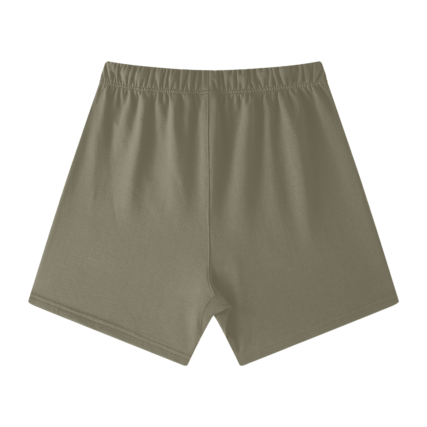 VERON Khaki shorts on a white background