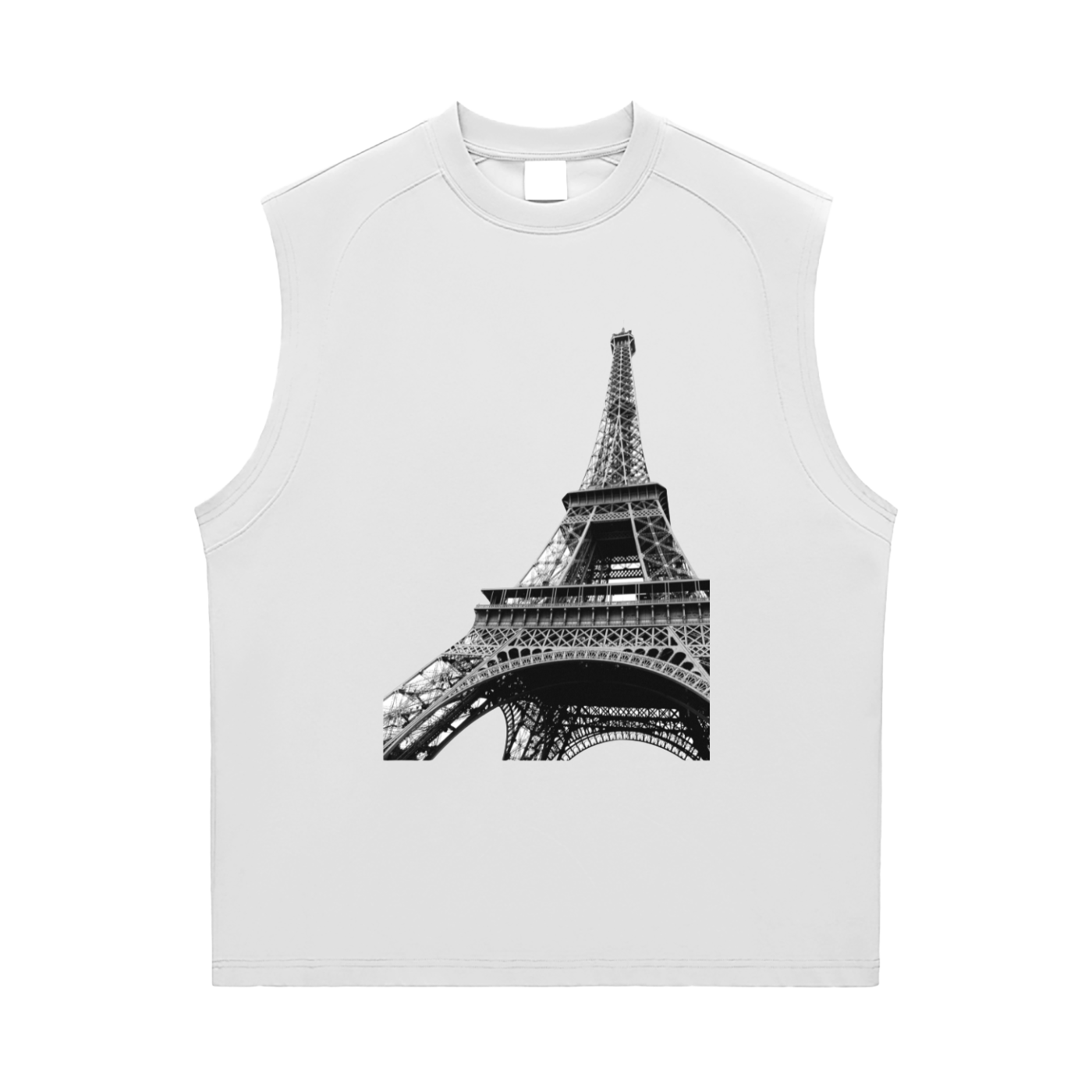 Paris-inspired Eiffel Tower design on VÉRON tank top 3
