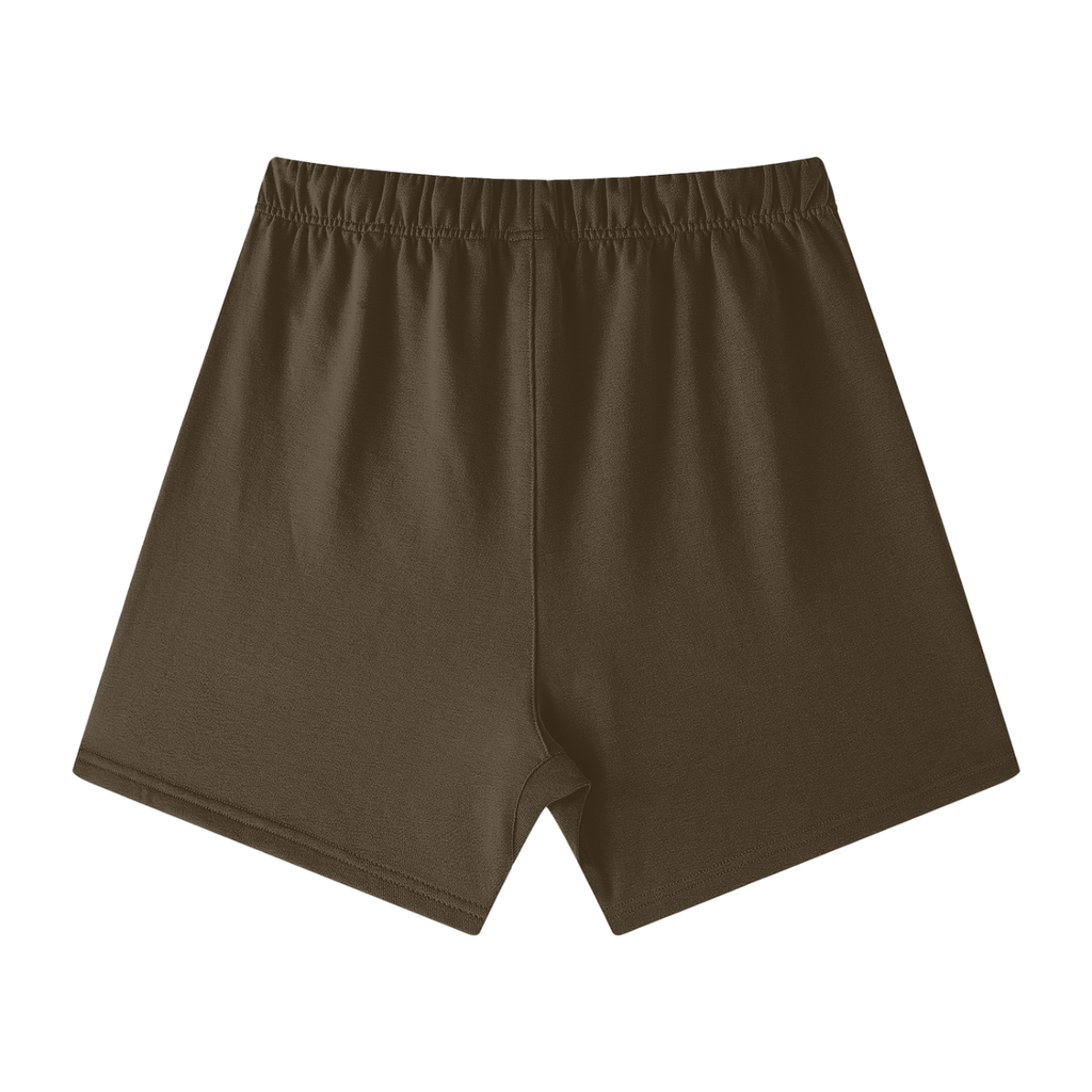 VERON Brown shorts on a white background