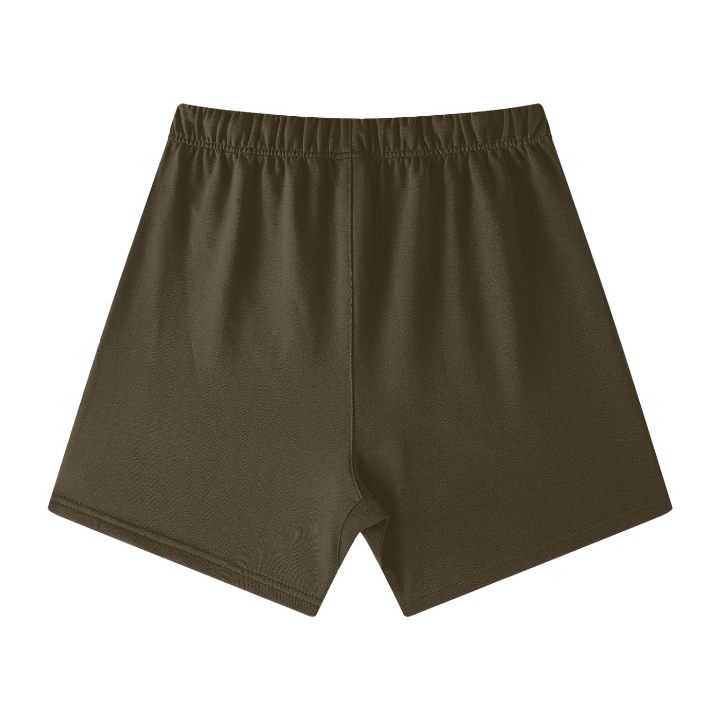 VERON Brown shorts on a white background