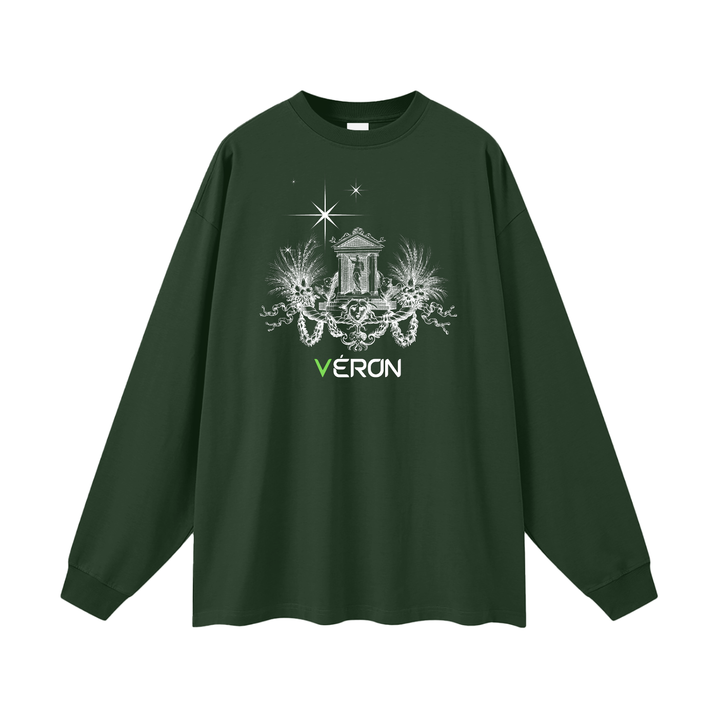 VÉRON Boulevard des Étoiles Premium Oversized Long Sleeve Unisex Shirt