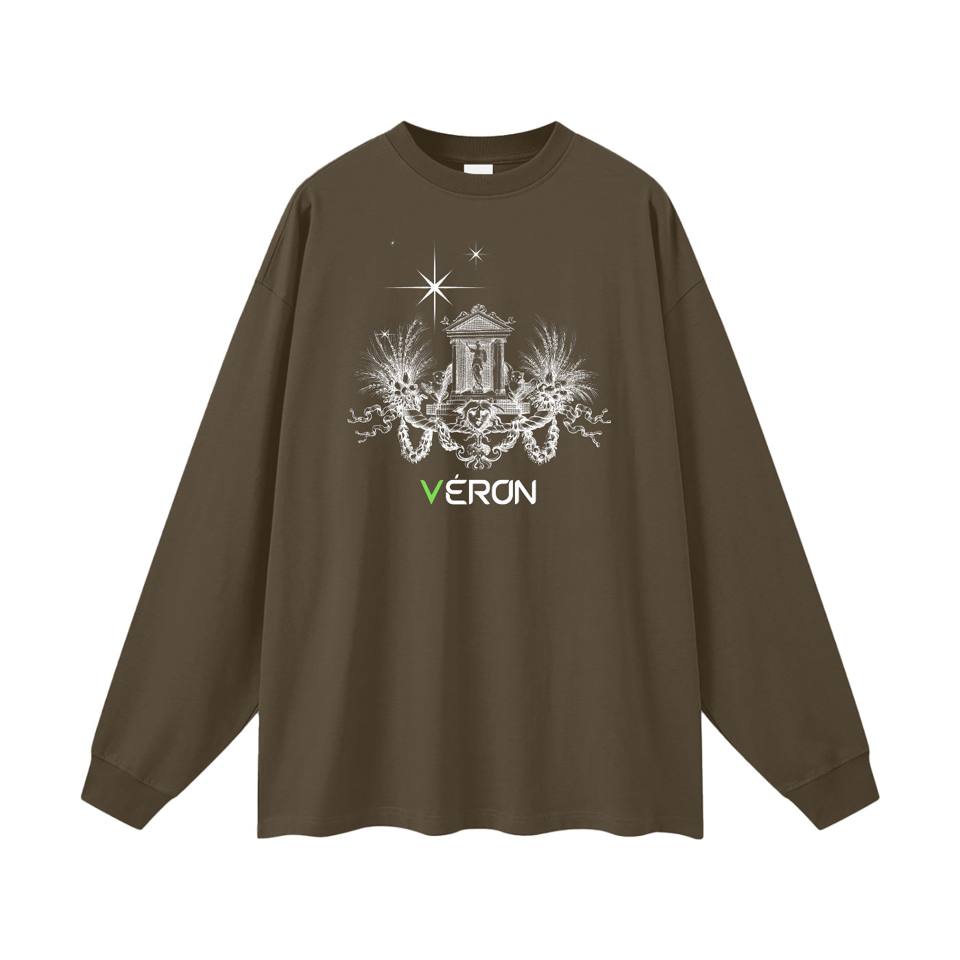 VÉRON Boulevard des Étoiles Premium Oversized Long Sleeve Unisex Shirt