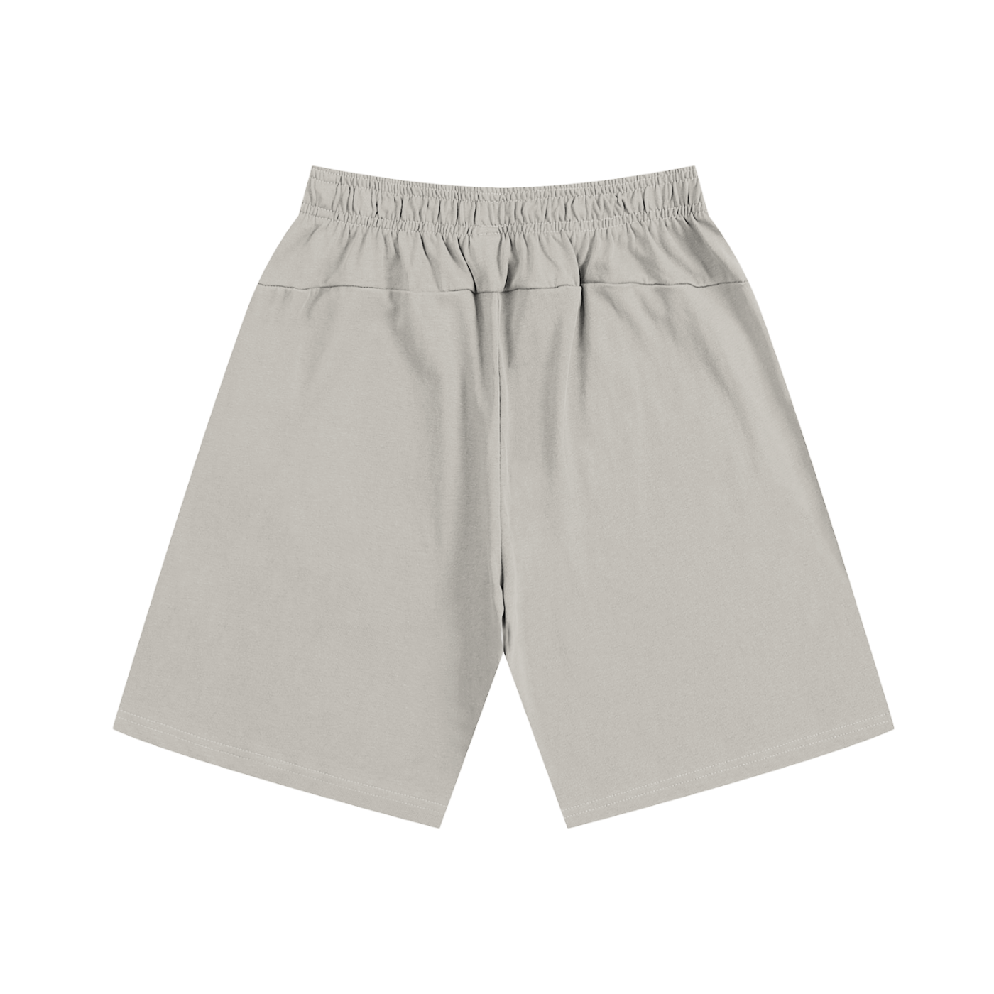 Light gray shorts on a white background