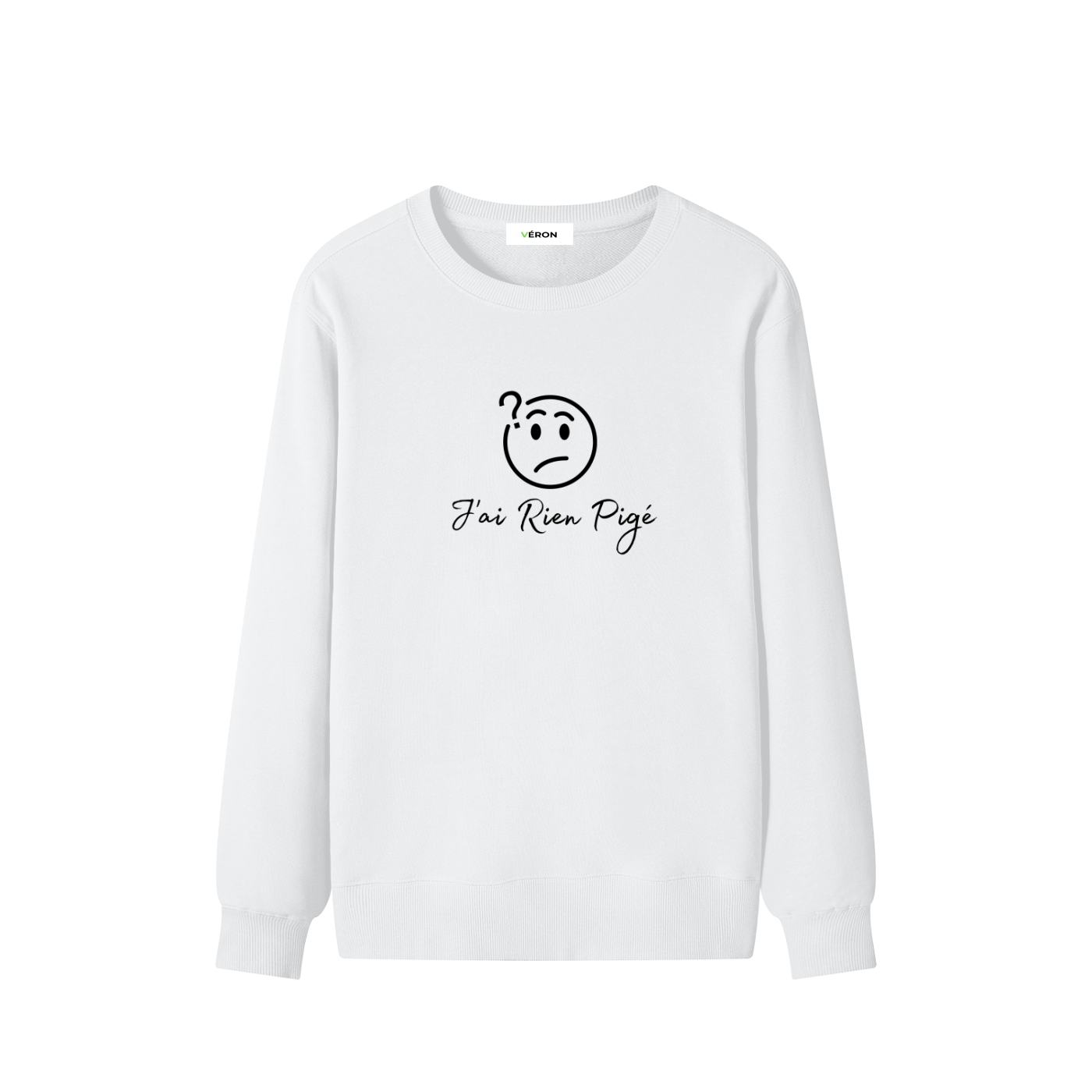 VÉRON J’ai Rien Pigé Heavyweight Sweater