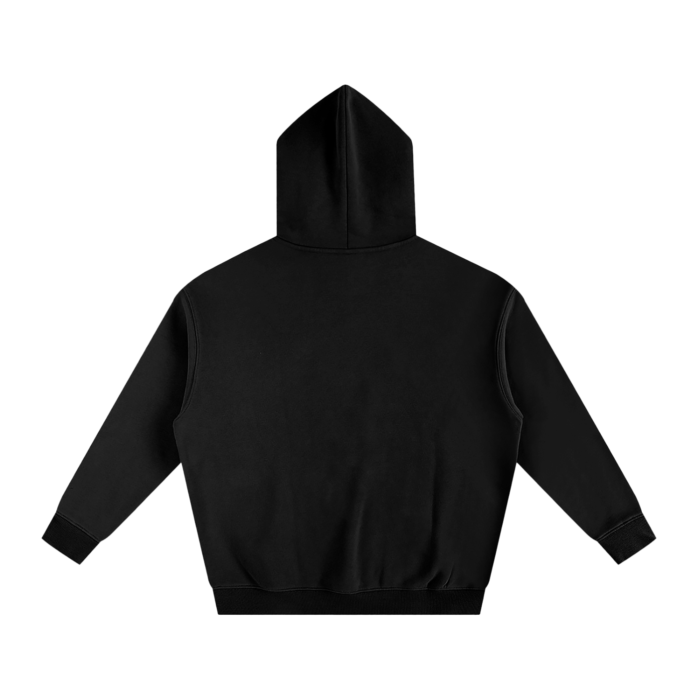 VERON Black hoodie on a white background