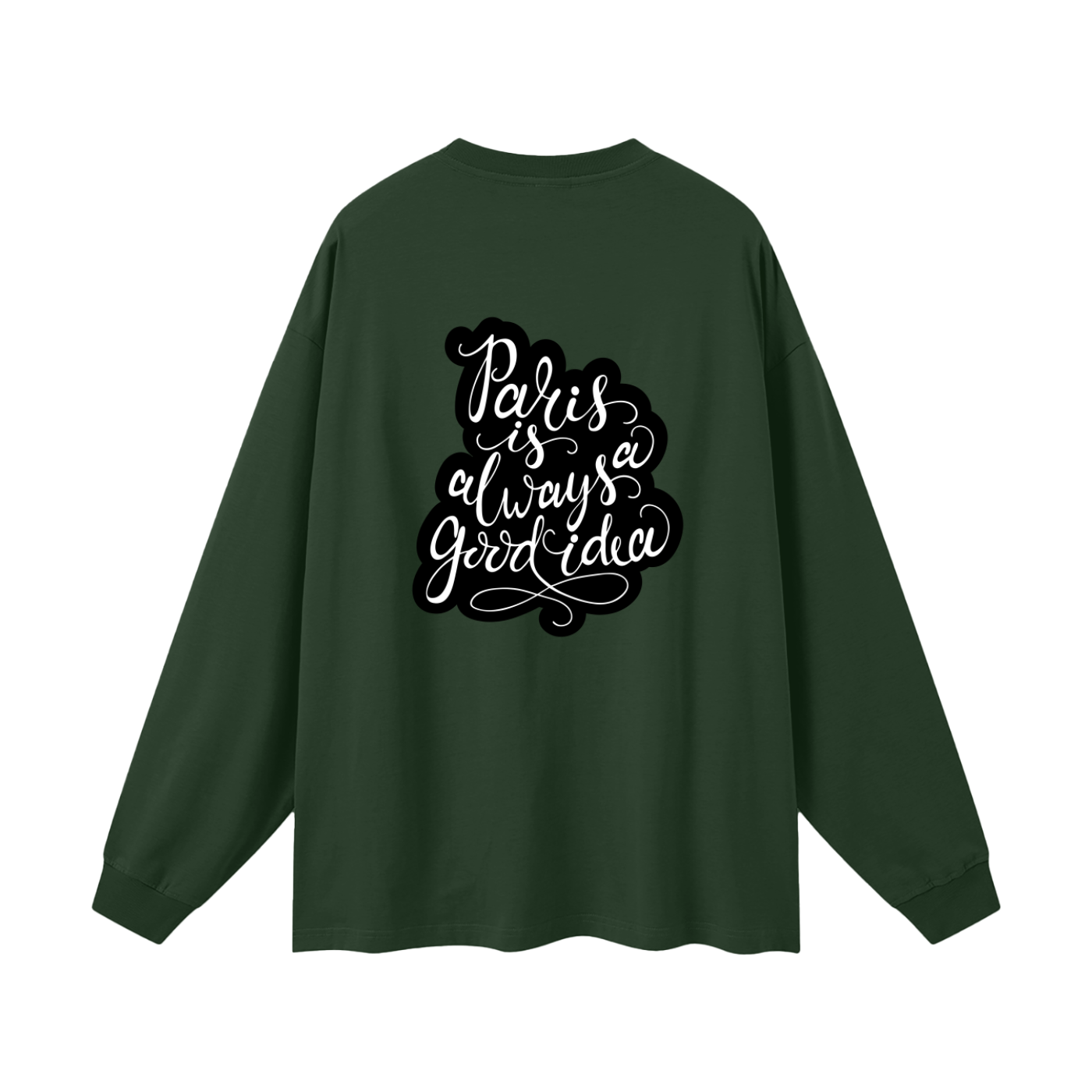 Luxury high-quality oversized long sleeve shirt by VÉRON Paris 7