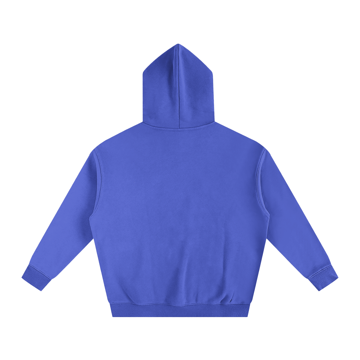 Blue hoodie on a white background 9