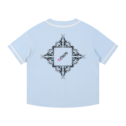 VÉRON Noblesse Éternelle Button Up Jersey Shirt 2