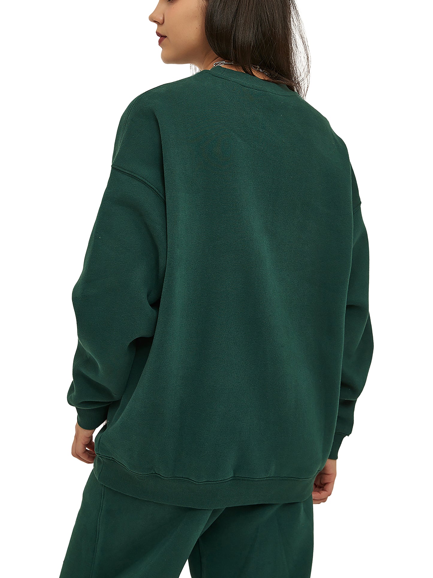 "High quality heavyweight oversized black sweater by VÉRON" 5