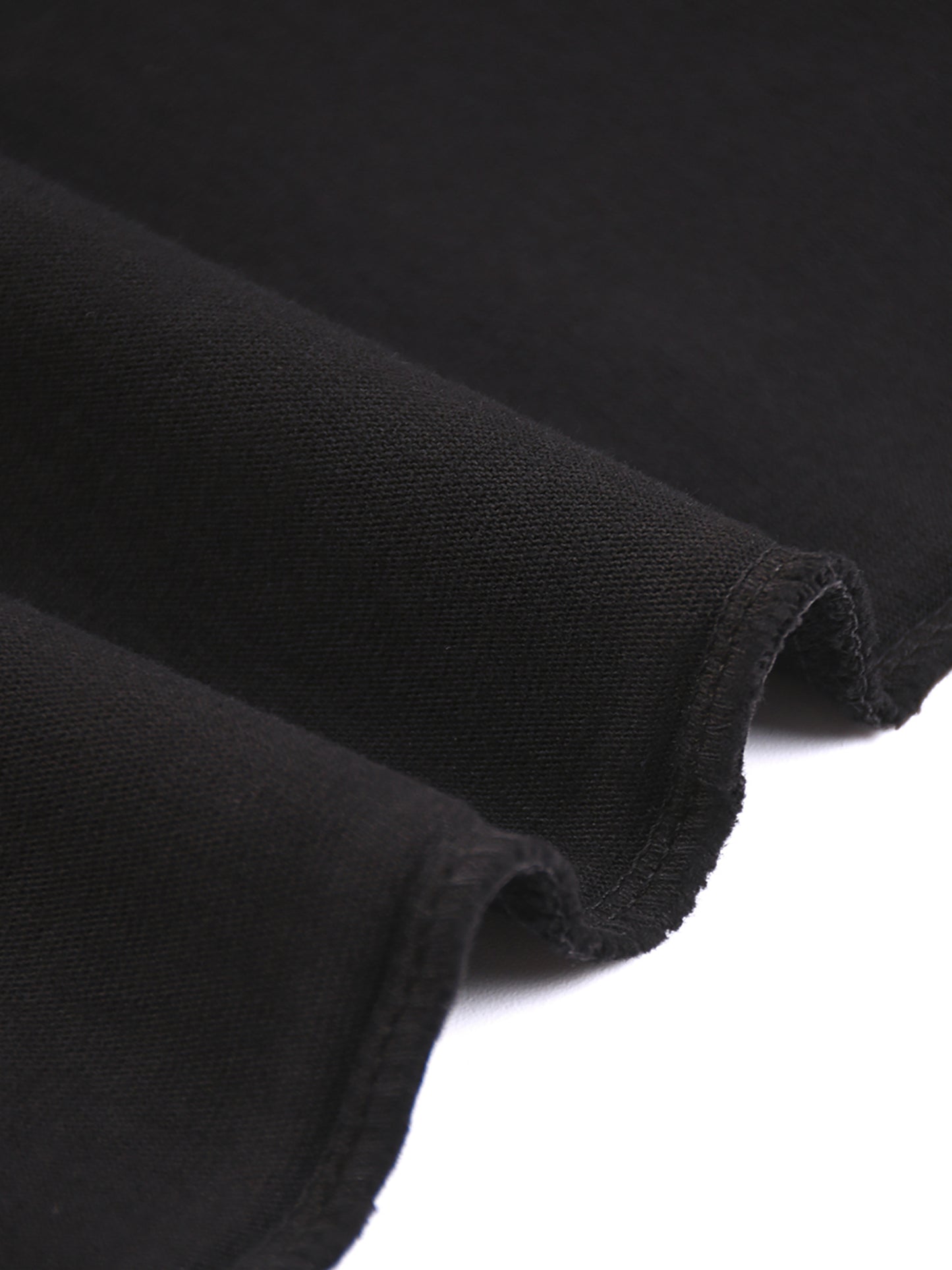 Close-up of VÉRON long sleeve shirt Paris streetwear fabric quality 2