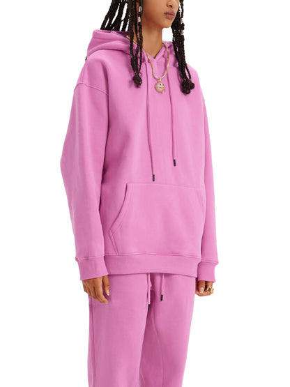 Model styling VÉRON Élixir Cristal luxury streetwear hoodie 2