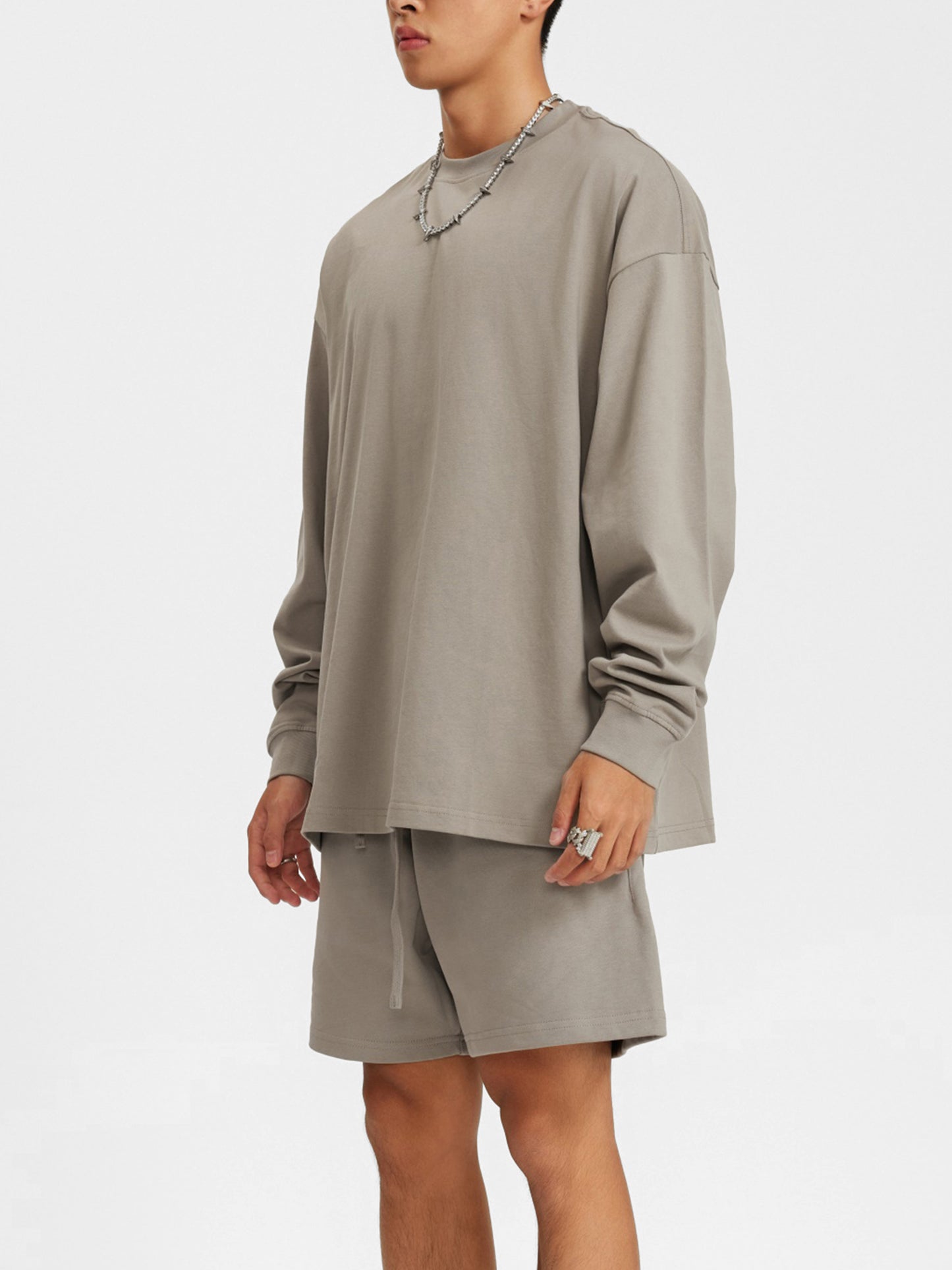 "Designer oversized gold Paris long sleeve shirt VÉRON" 4