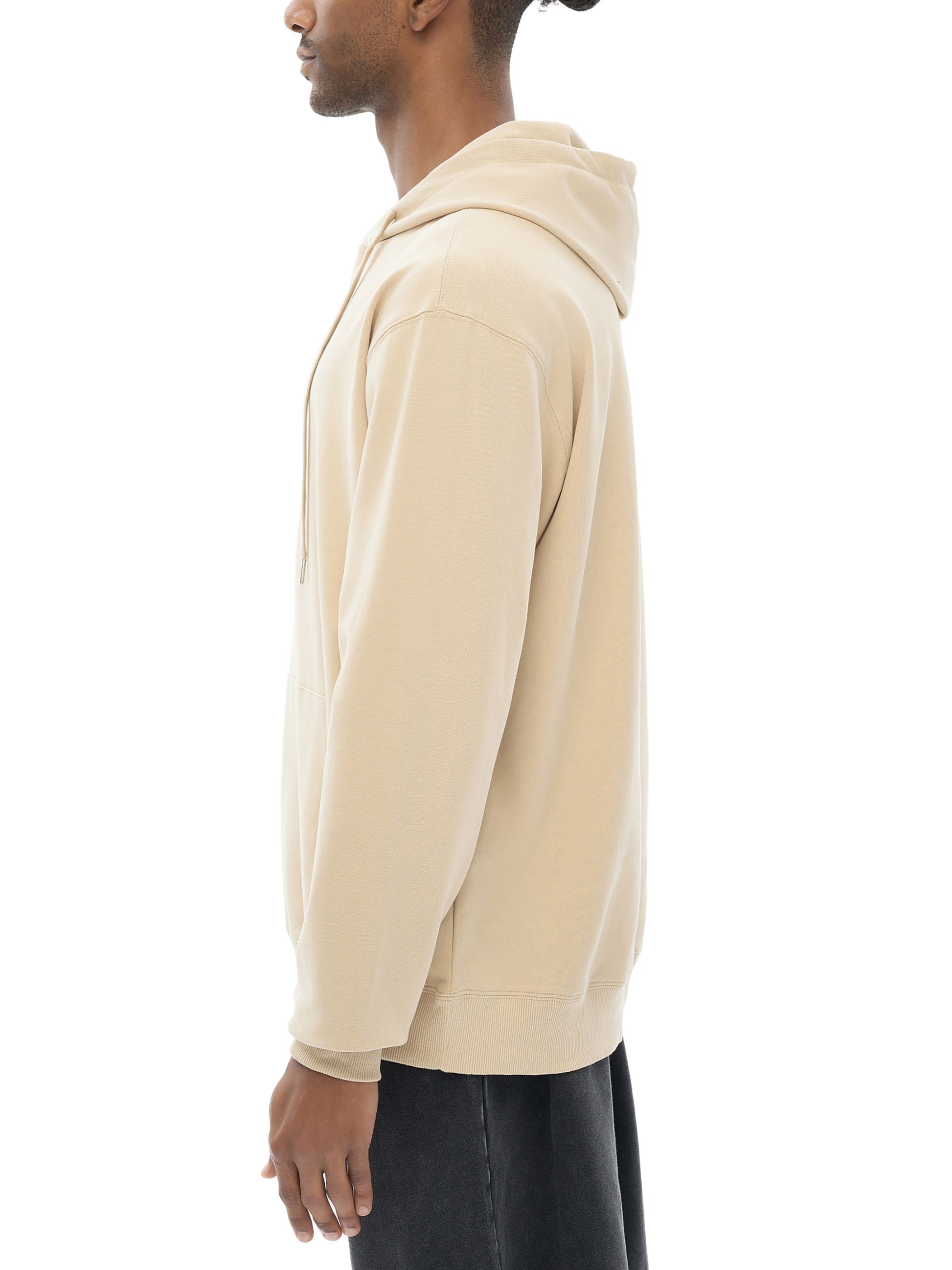 Lifestyle shot of VÉRON Quartz hoodie with minimalist streetwear vibe 3