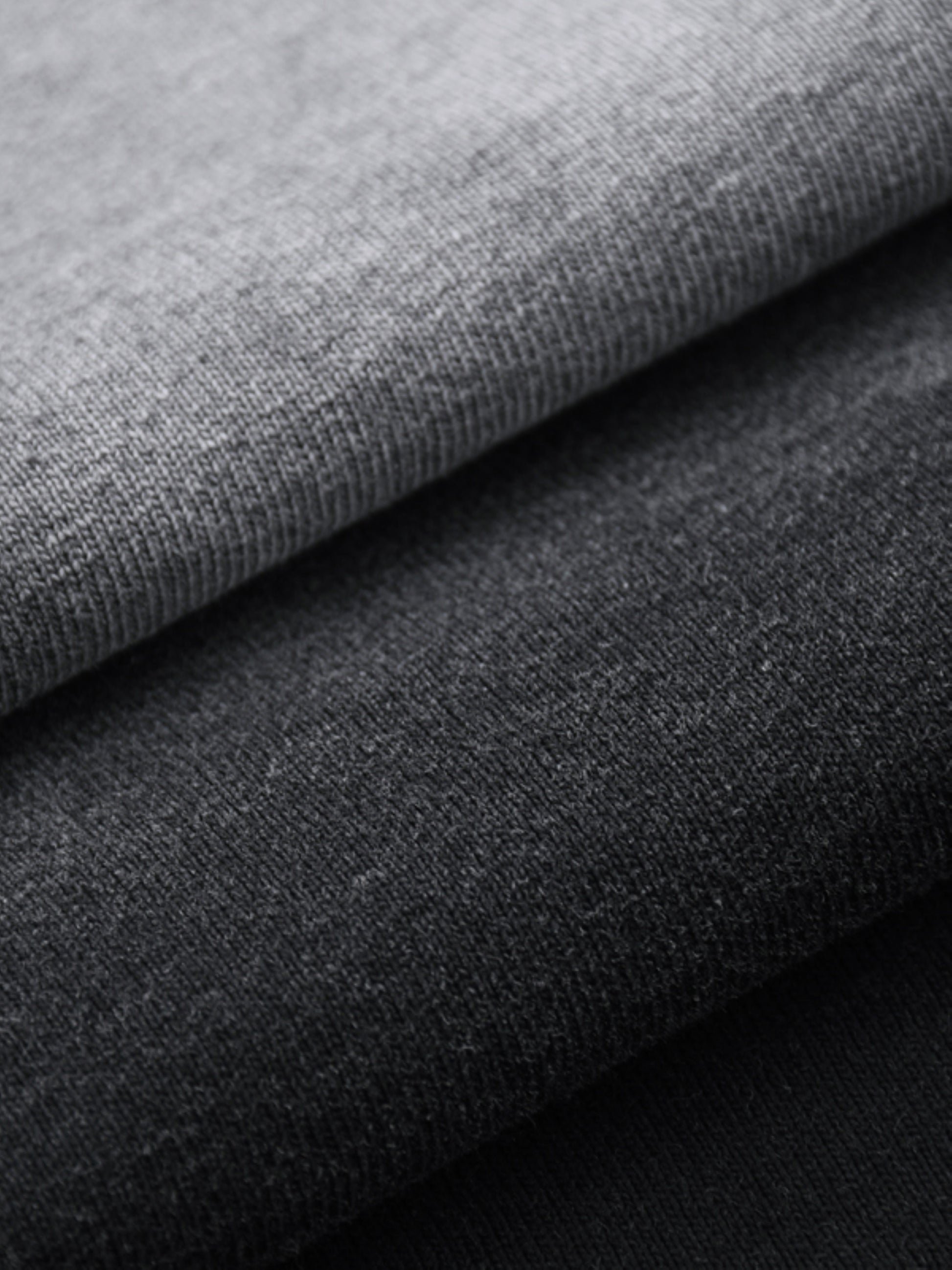 Close-up of fabric quality on VÉRON Cléophée luxury graphic tee