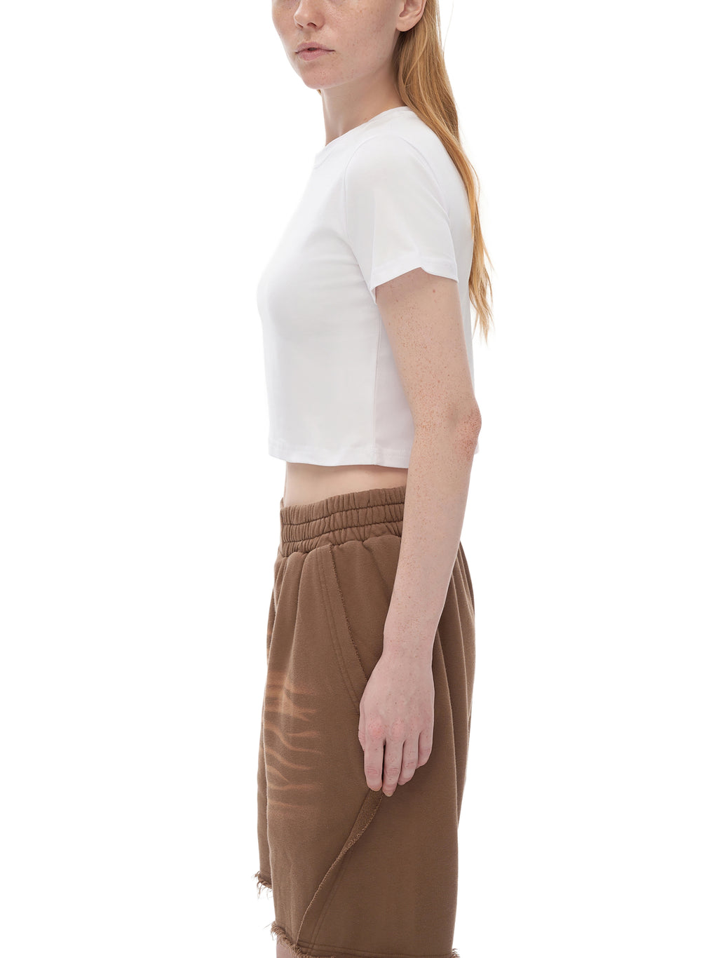 Model wearing VÉRON Amélie French-inspired fashion T-shirt 4