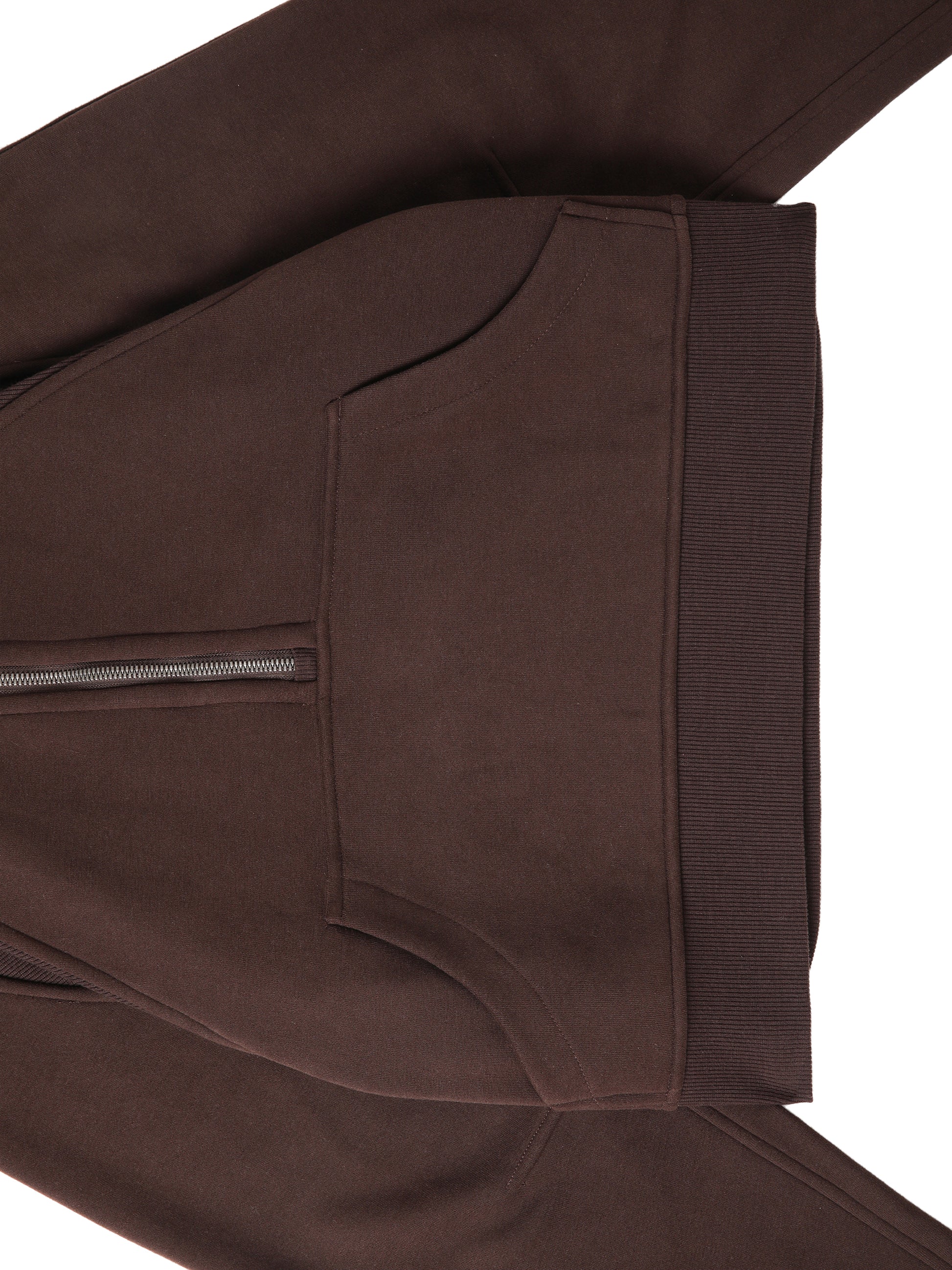 Close-up of zipper and fabric texture on VÉRON Medeline women's hoodie
5.