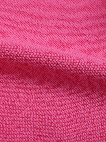 Close-up of pink fabric texture