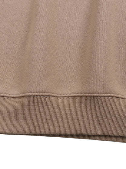 Detail of VÉRON embroidered on Berkeley ultra-premium sweater 2. 

