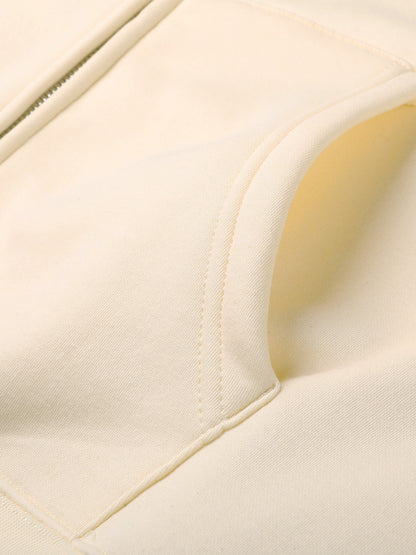 VÉRON unisex Saint-Raphaël zip hoodie streetwear 