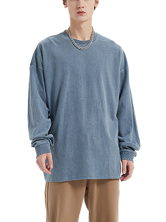 Model styling VÉRON Avenue Kléber premium long sleeve Paris streetwear 1