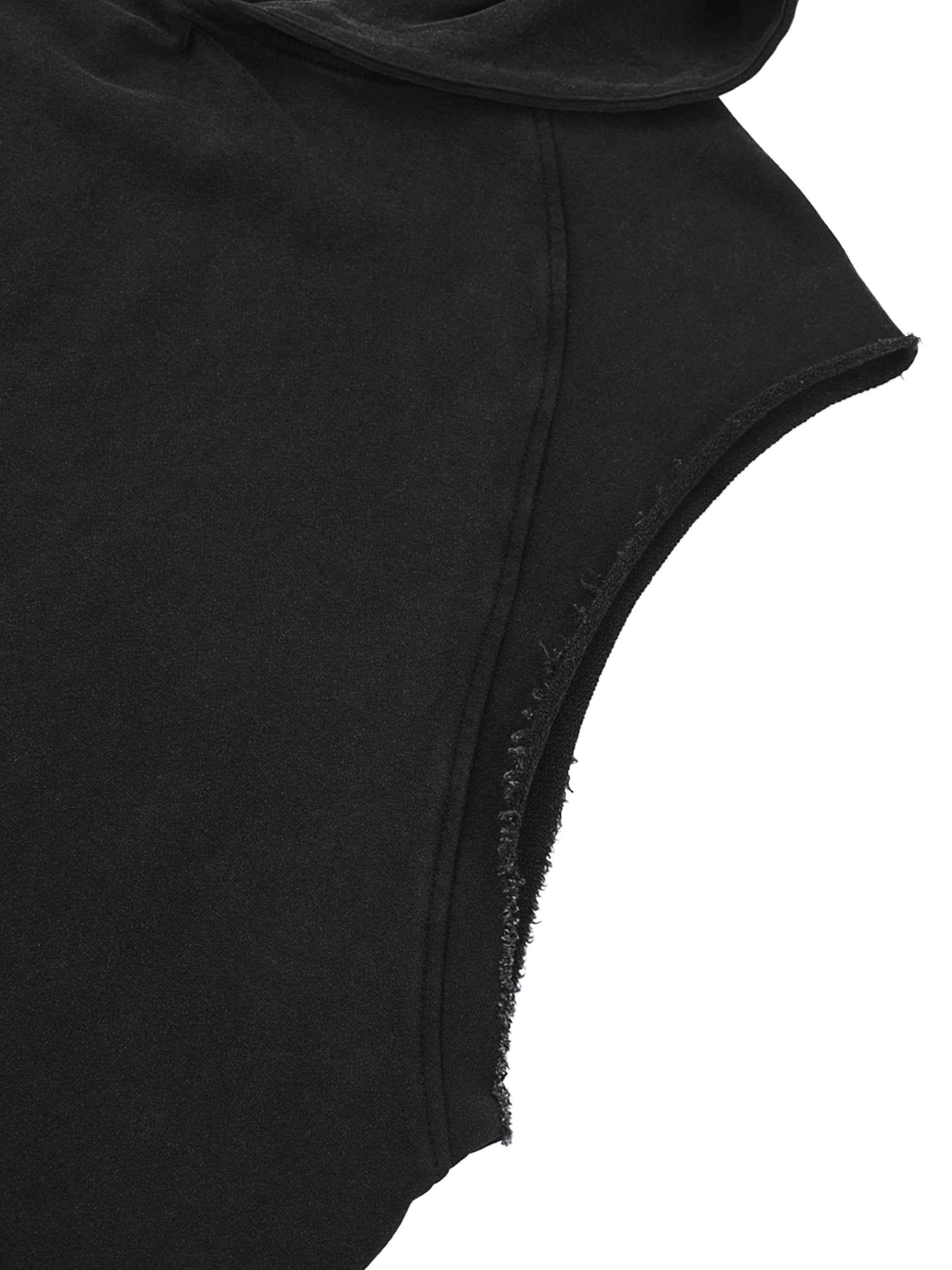 VÉRON LV Washed Heavyweight Sleeveless Hoodie 6