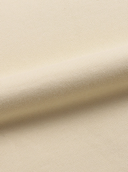 Close-up of beige fabric texture