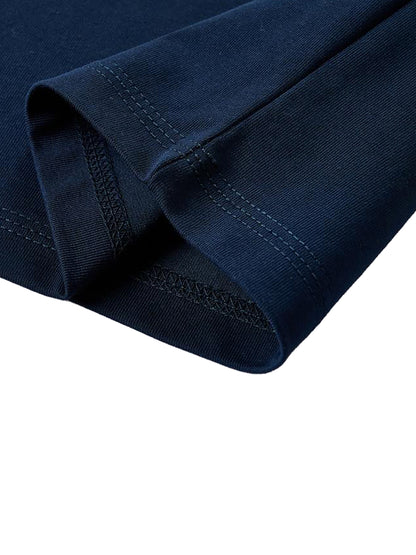 Minimalist premium streetwear tee by VÉRON in motion 2.

