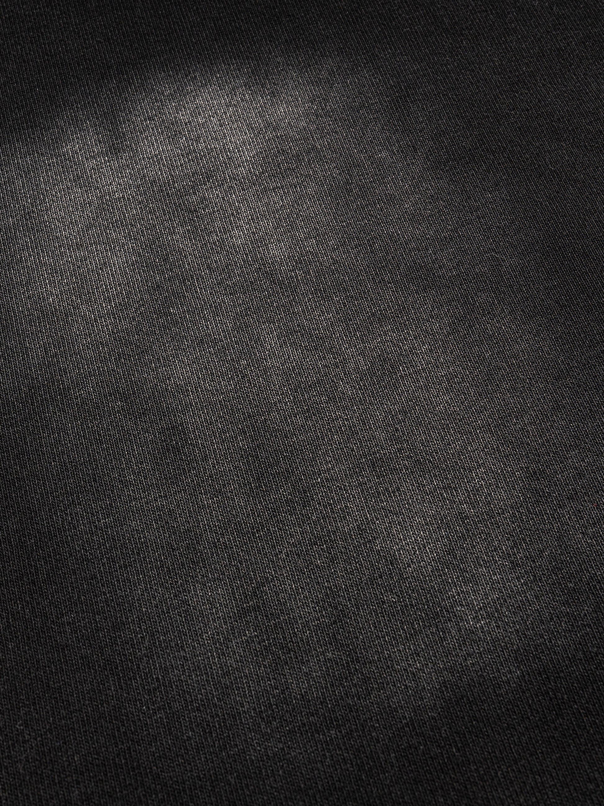 Luxury oversized black platinum T-shirt VÉRON 5