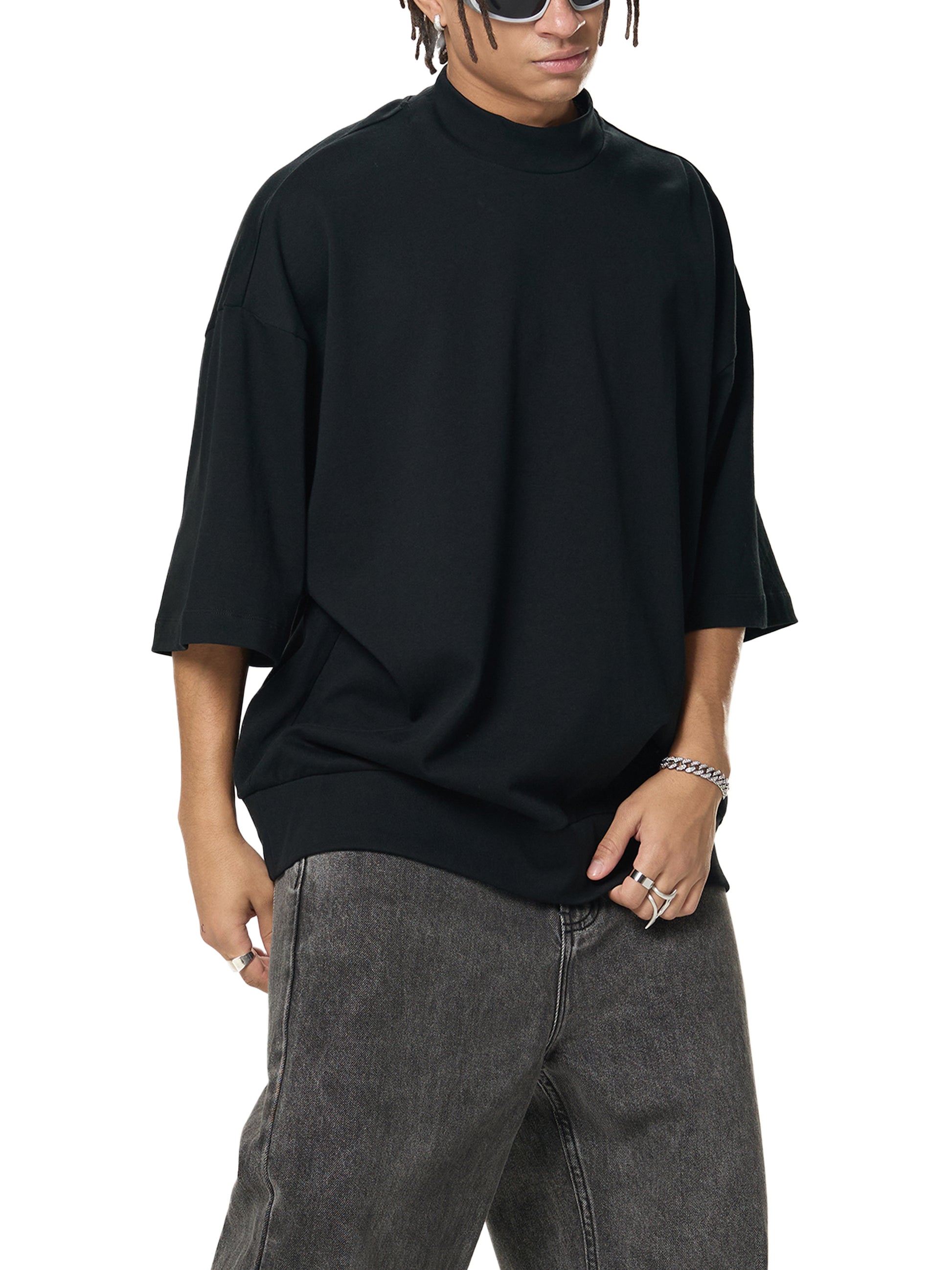 "VÉRON Éclat Suprême Heavyweight Oversized T-shirt luxury streetwear unisex" 3