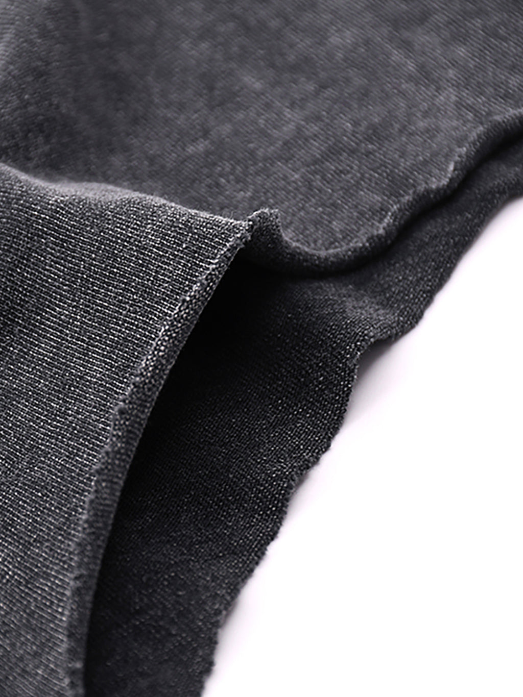 Close-up fabric detail of VÉRON Rue du Savoir luxury tank top 1