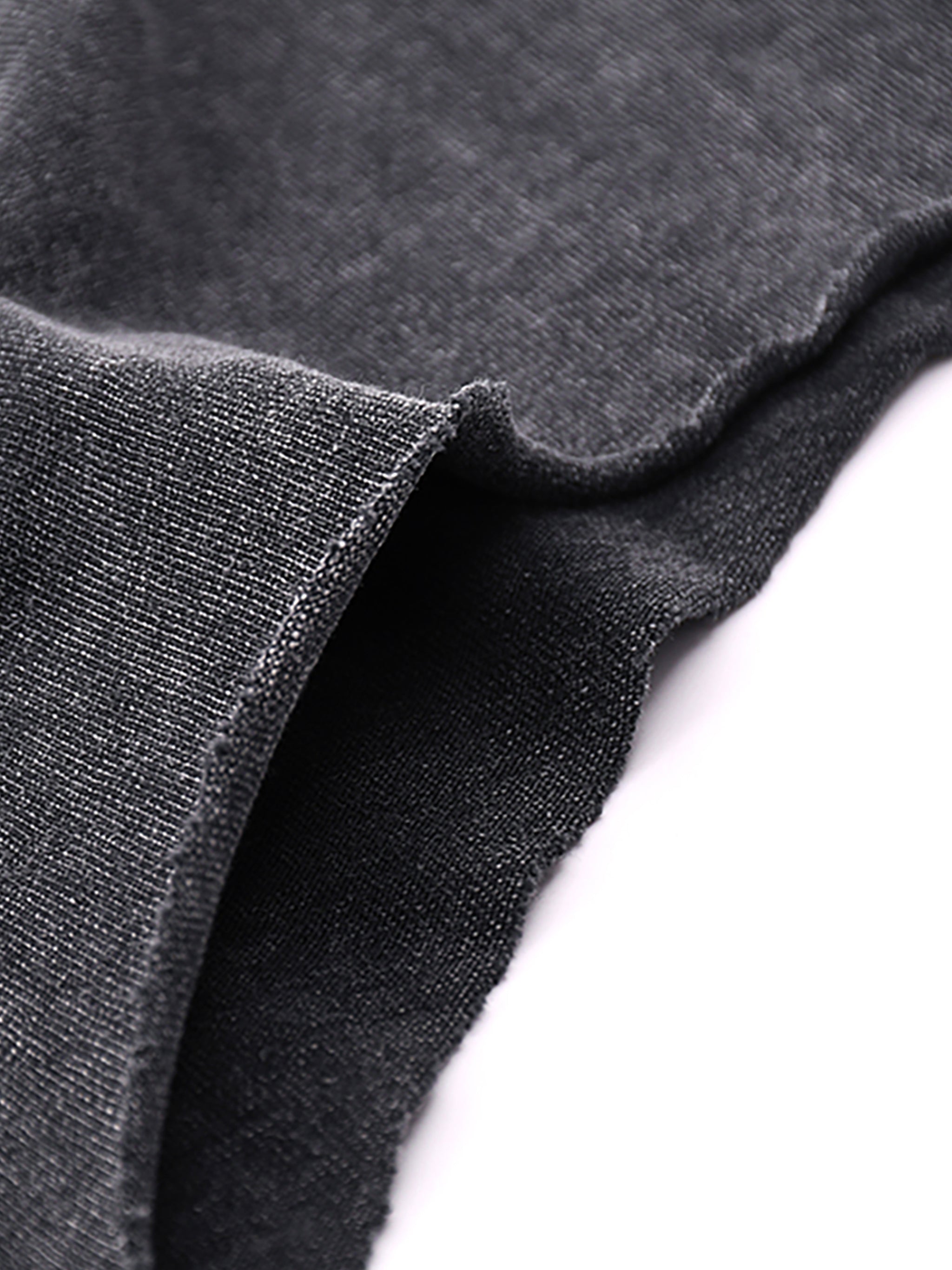 Close-up fabric detail of VÉRON Rue du Savoir luxury tank top 1