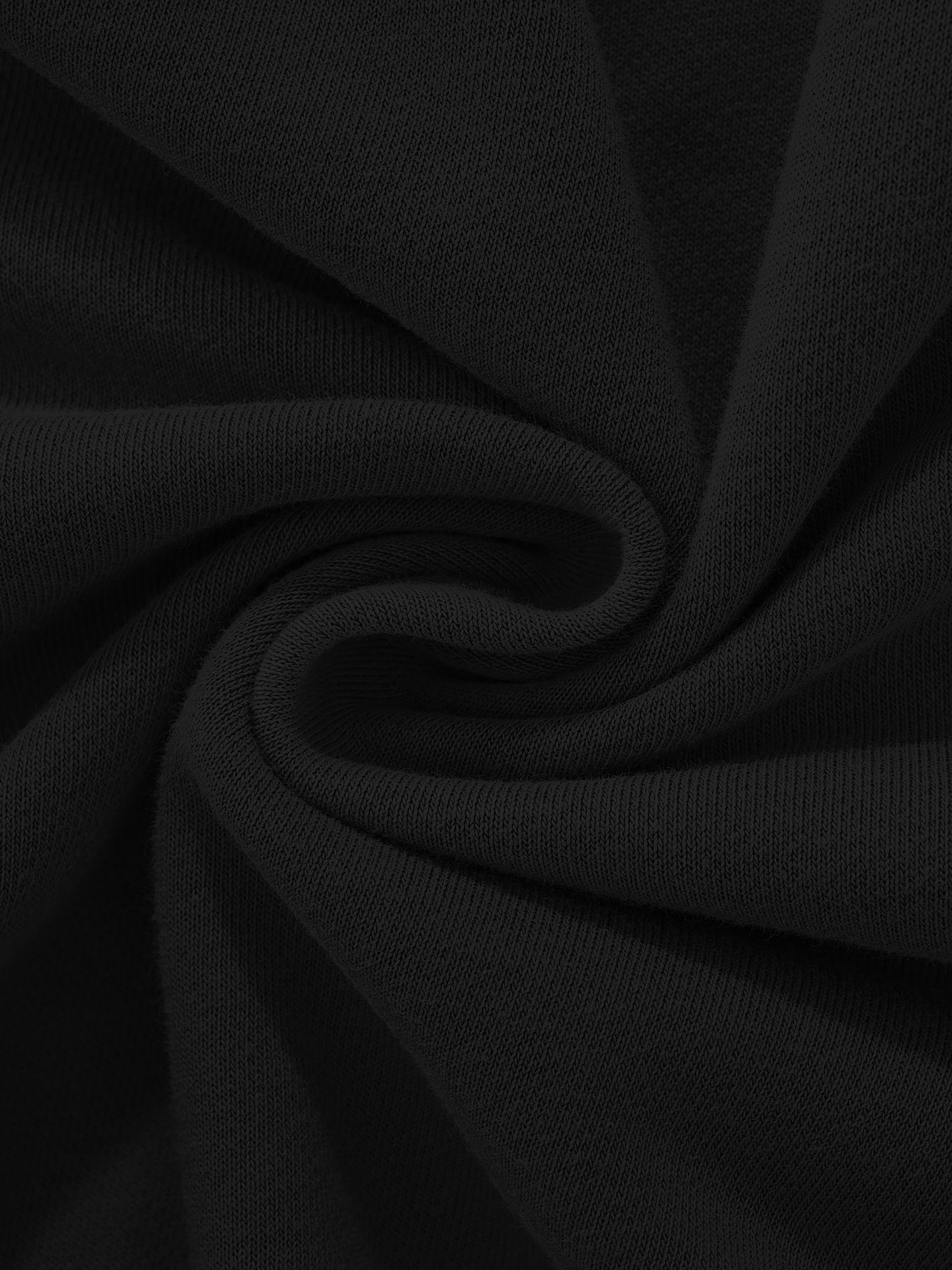 Close-up of black fabric with a slight texture