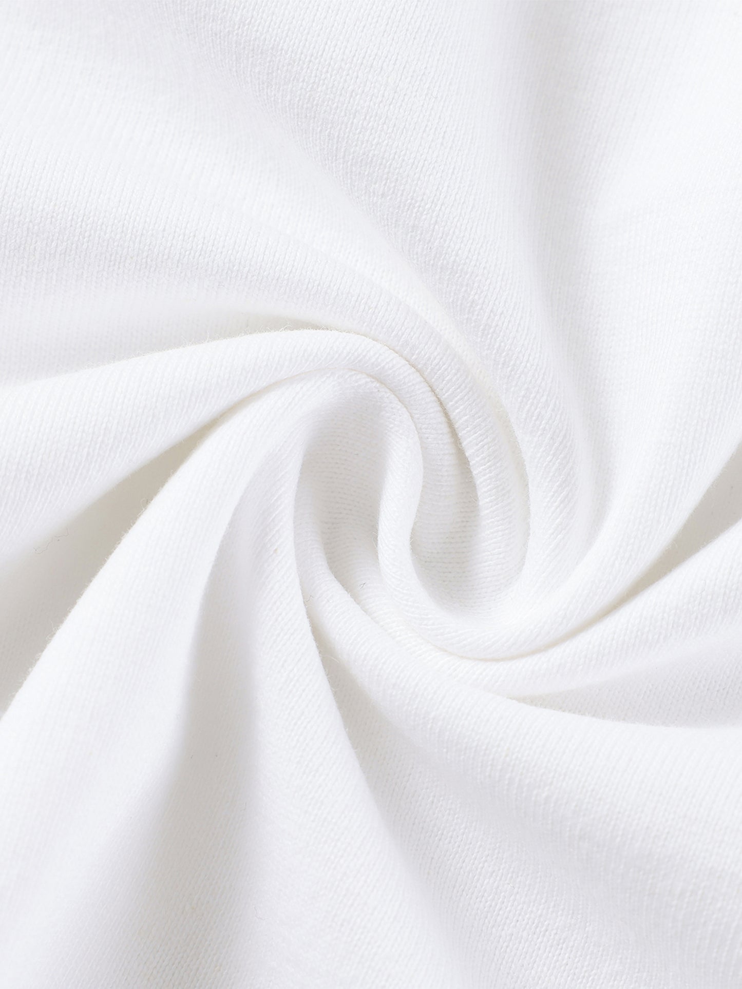 Close-up fabric details of VÉRON Le PADRE premium long sleeve tee 2