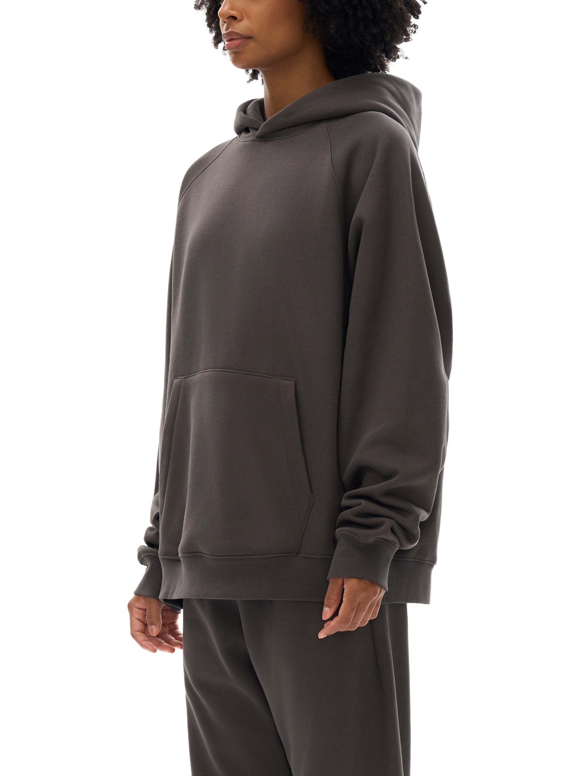 Model wearing VÉRON Quai d’Orsay Paris-inspired streetwear hoodie 2