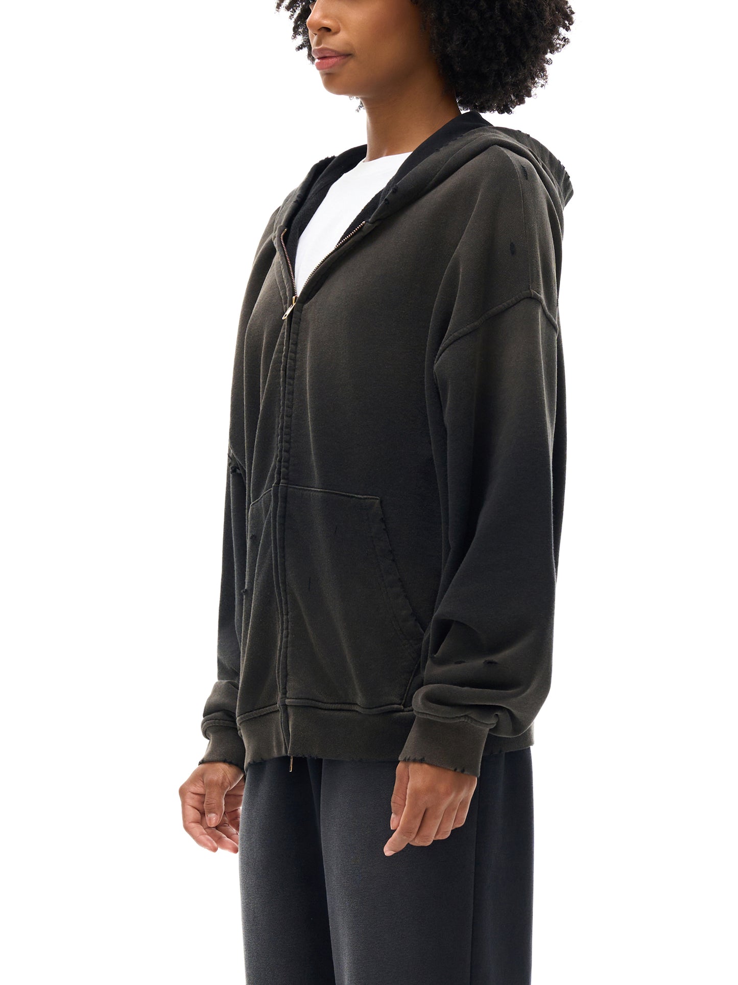 VÉRON Le Clos Mystérieux Heavyweight Zipper Hoodie