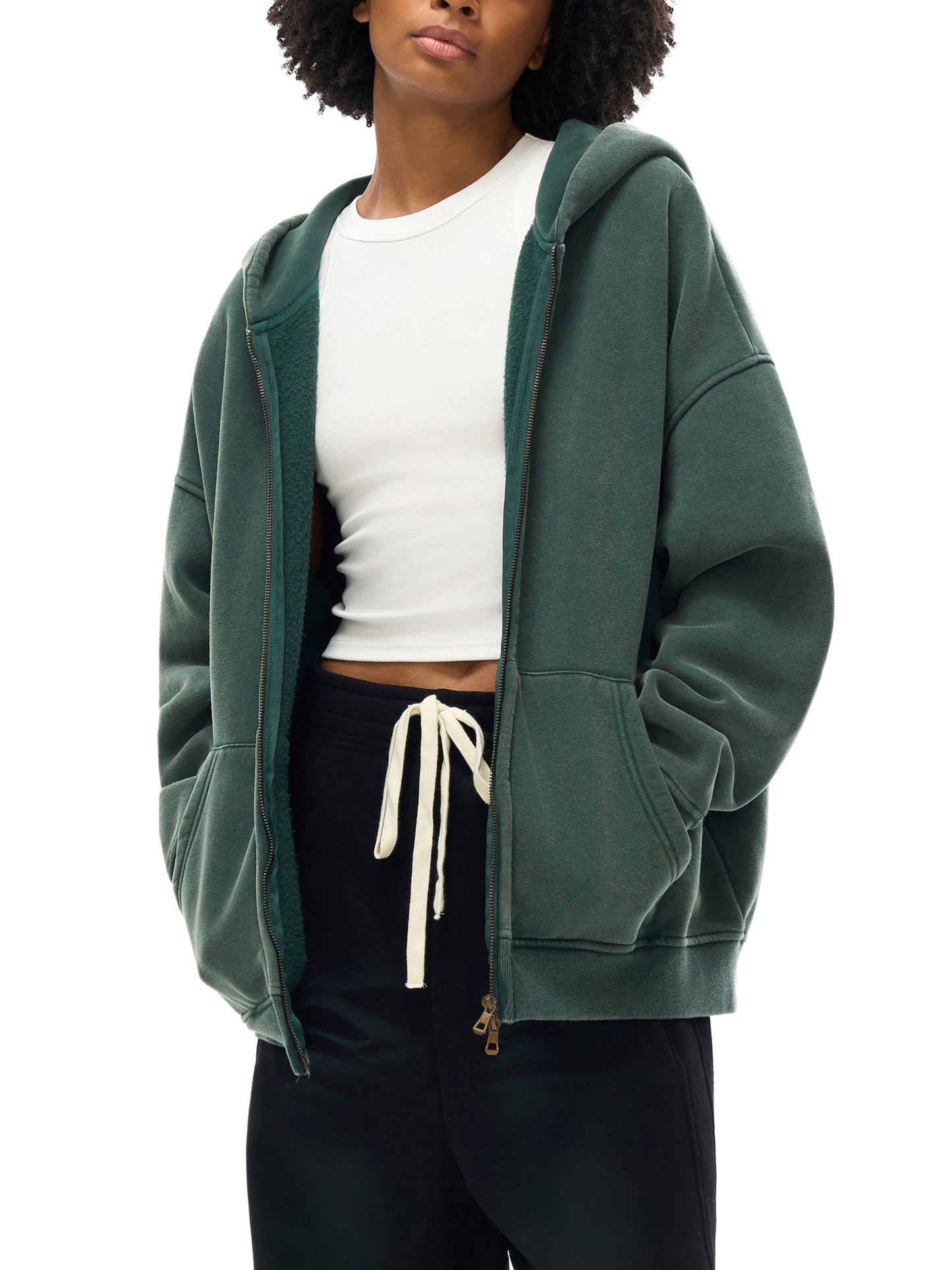 Premium heavyweight washed hoodie by VÉRON 3