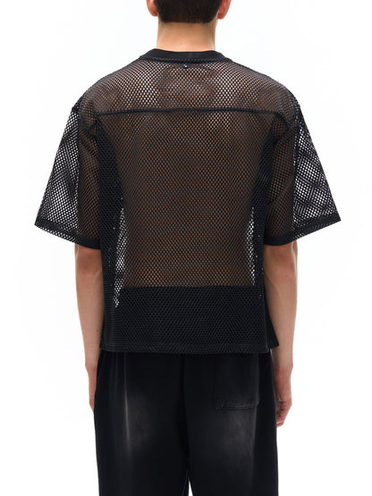 Model styling VÉRON Avenue des Tilleuls unisex designer T-shirt 3