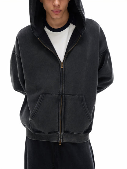 Premium heavyweight washed hoodie by VÉRON 10