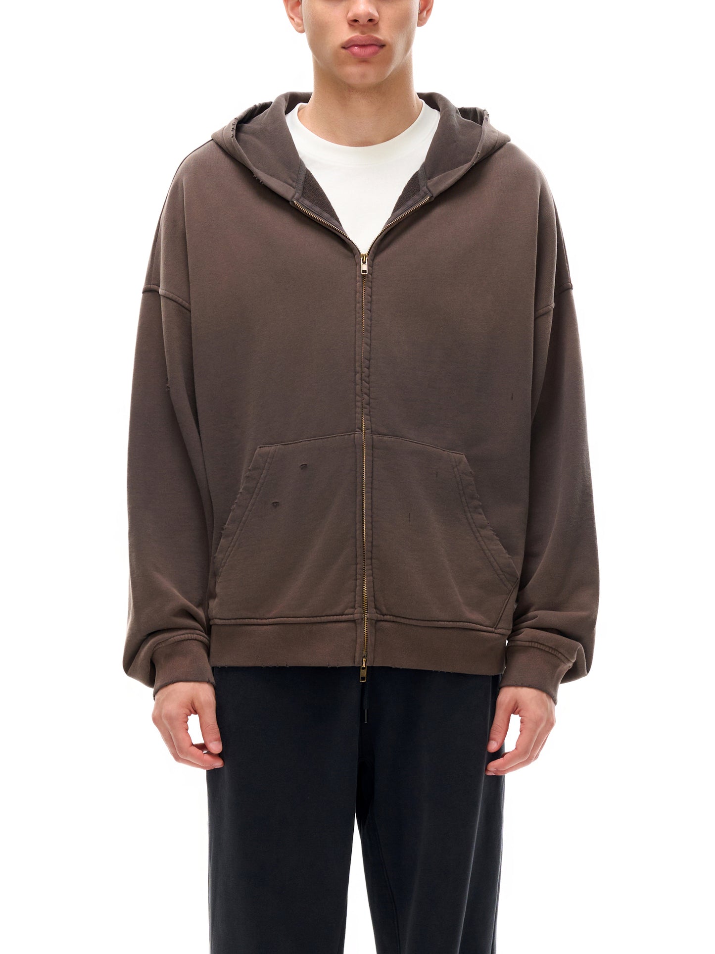 VÉRON Le Clos Mystérieux Heavyweight Zipper Hoodie