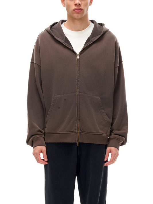 VÉRON Le Clos Mystérieux Heavyweight Zipper Hoodie