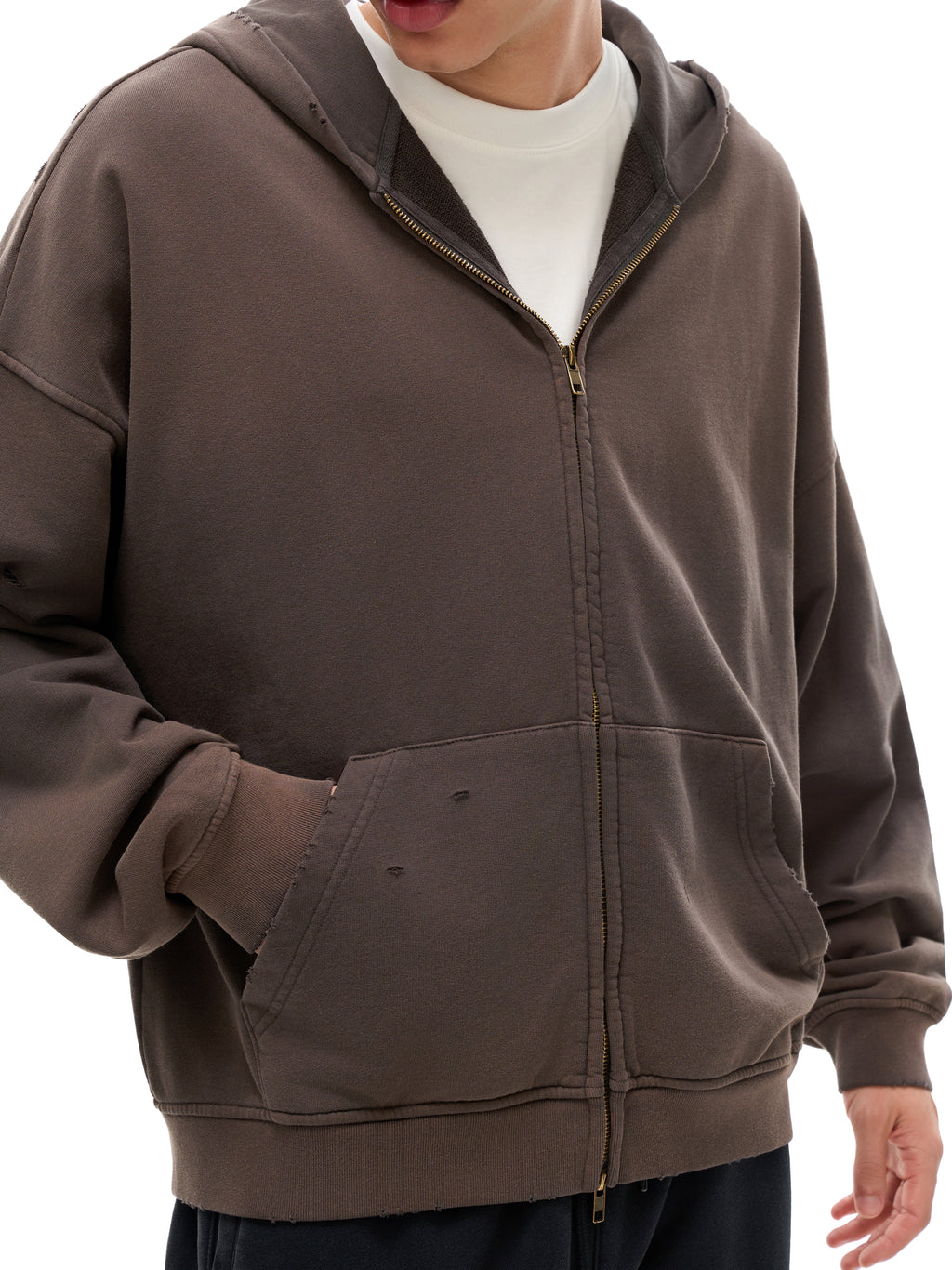 VÉRON Le Clos Mystérieux Heavyweight Unisex Zipper Hoodie